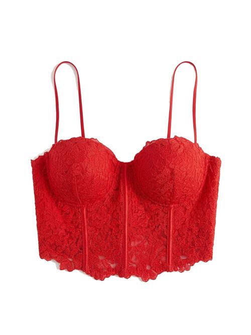 Lace bustier ERMANNO SCERVINO | D482L345EWF81763